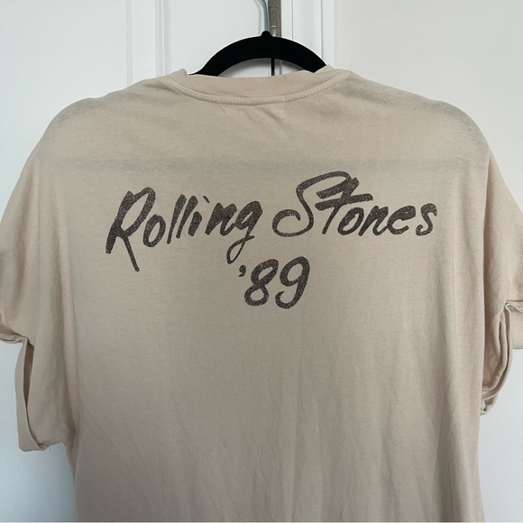 Daydreamer Free People Rolling Stones 89 Rolled Sleeves T-shirt Dress - Picture 10 of 10